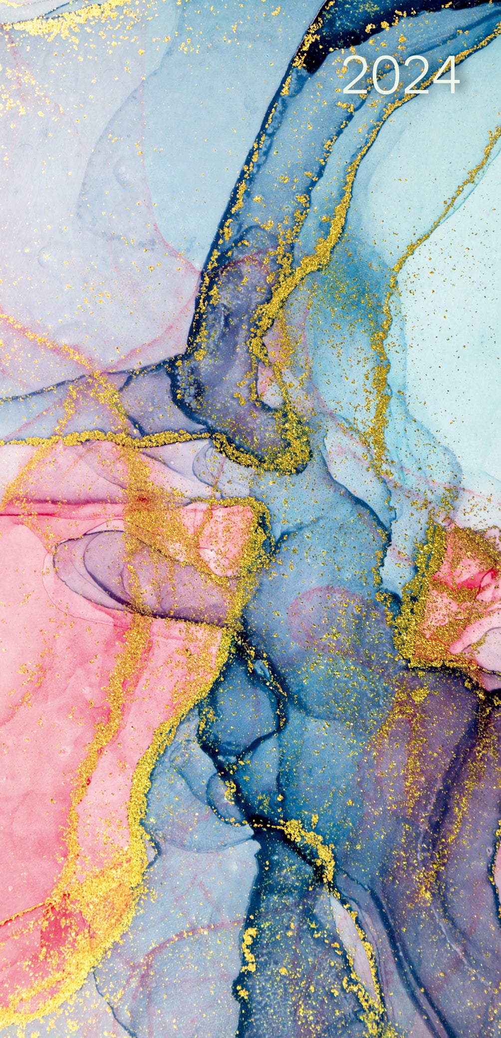 Serenity - 2024 Flexi Pocket Diary Premium Planner Christmas Xmas New Year Gift