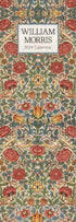 William Morris Rose - 2024 Slimline Slim Wall Calendar Hanging Planner New Year