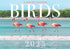 Birds - 2025 Rectangle Wall Calendar 16 Months Hanging Animal Planner New Year
