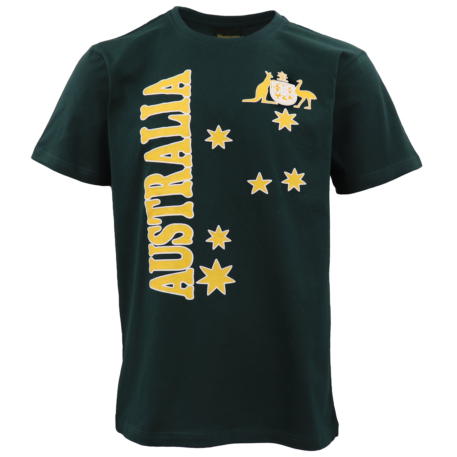 Unisex Adults Kids Mens Womens Australian Day Aussie Souvenir Tee Tops T Shirt, Green, XS