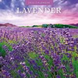 Lavender - 2025 Square Wall Calendar Floral 16 Months Premium New Year Planner