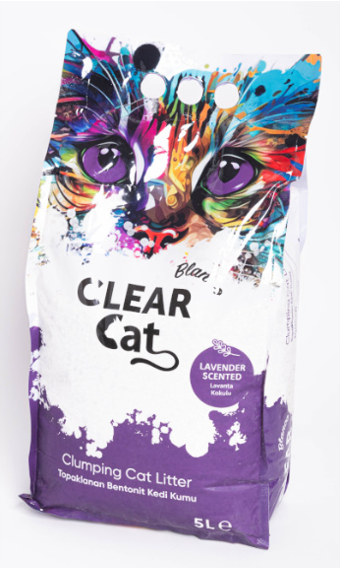 ClearCat Blanco Cat Litter â€“ Lavender 5L