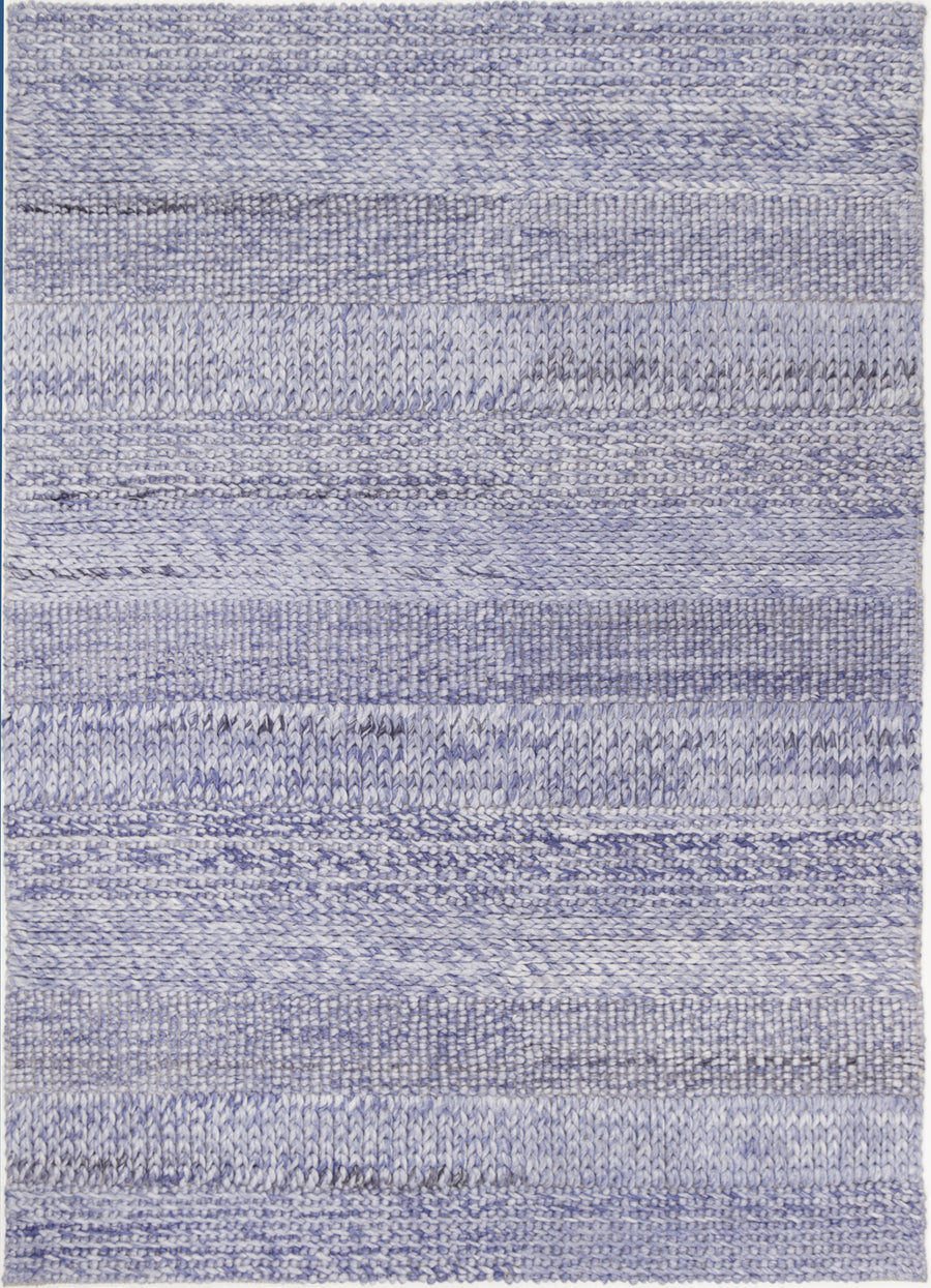 Harlow Grace Blue Wool Blend Rug 160x230