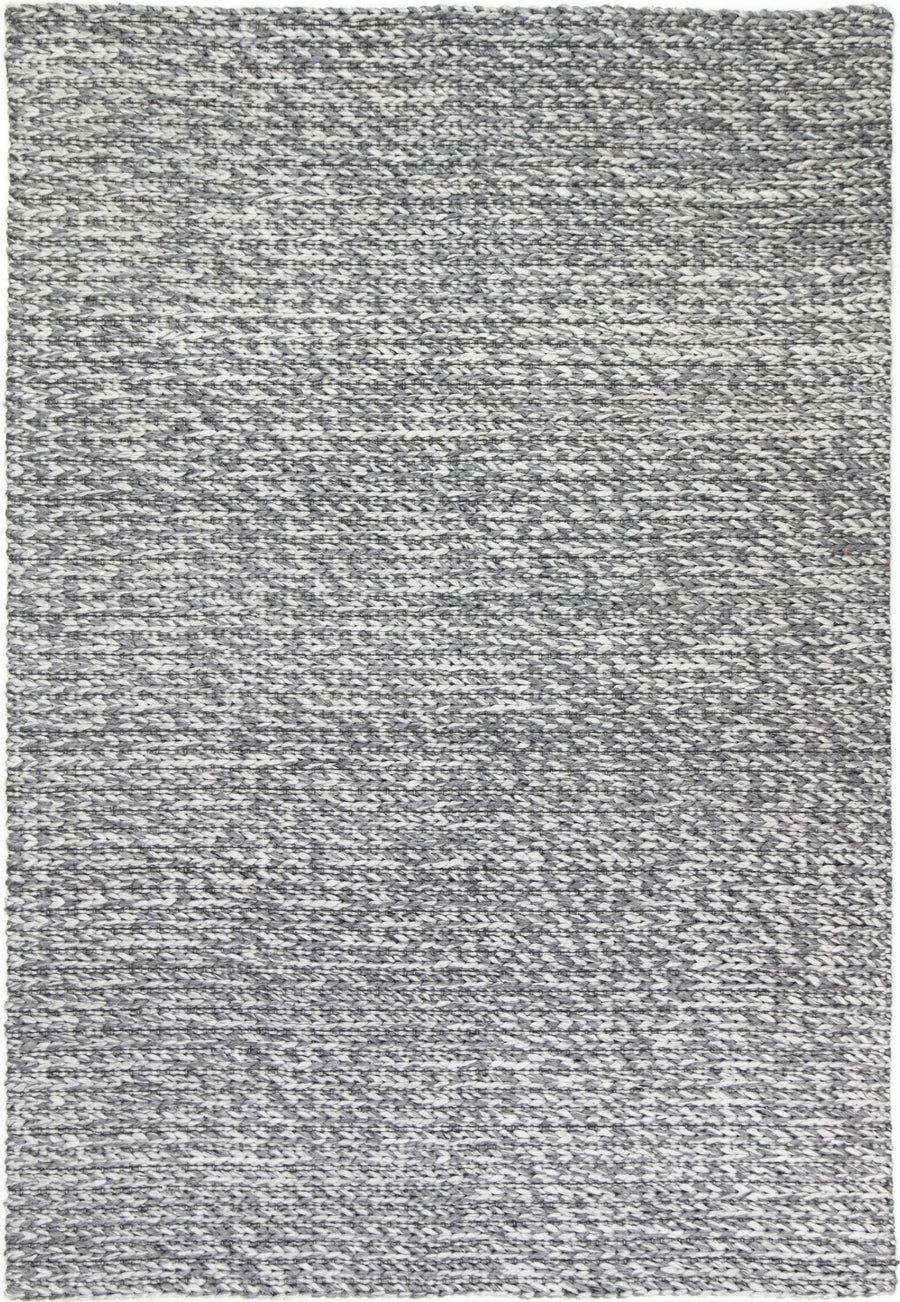 Harlow Cue Charcoal Wool Blend Rug 200x290