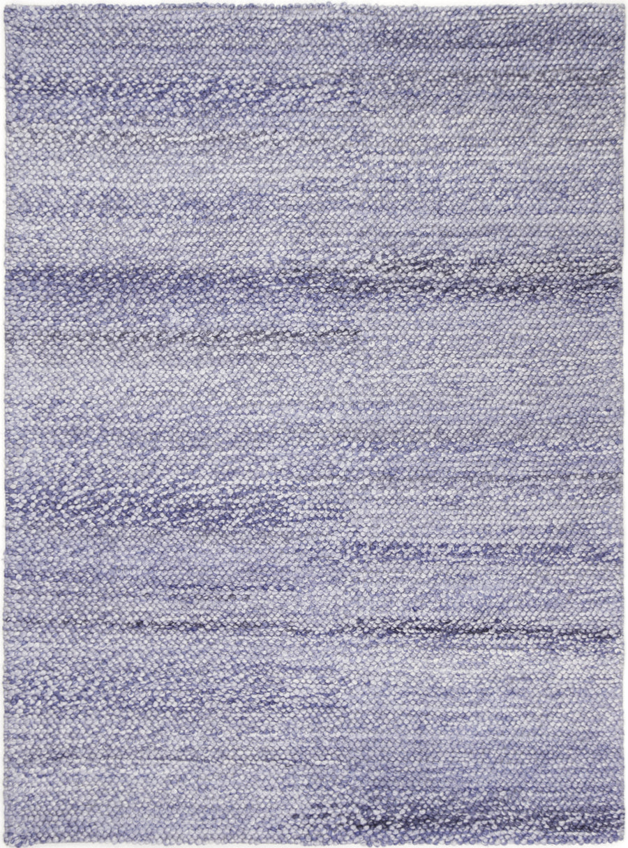 Harlow Loopy Blue Wool Blend Rug 200x290