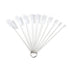 10Pcs Nylon Straw Brush Cleaner Bottle Tube Pipe Small Long Cleaning - White