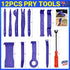 12Pcs Car Trim Removal Tool Auto Hand Tools Pry Bar Dash Panel Door Interior Kit