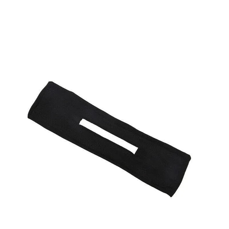 New Deft Bun Knotted Wire Hair Band Print Headband Twist Maker Hair Accessories - Black 01