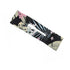 New Deft Bun Knotted Wire Hair Band Print Headband Twist Maker Hair Accessories - Black 02