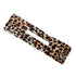 New Deft Bun Knotted Wire Hair Band Print Headband Twist Maker Hair Accessories - Coffee 03