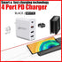 48W Qualcomm Qc3.0 4 Port Type C Fast Wall Charger Plug Adapter  Au Stock