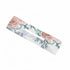 New Deft Bun Knotted Wire Hair Band Print Headband Twist Maker Hair Accessories - White 04