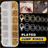 800x Jump Rings Split Lobster Clasps Hooks For DIY Jewelry Making Necklace