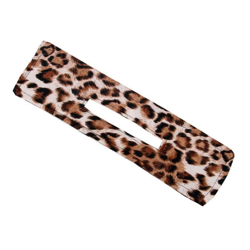New Deft Bun Knotted Wire Hair Band Print Headband Twist Maker Hair Accessories - Coffee 08