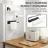 Self-Adhesive Paper Towel Holder Rack for Kitchen Rolls and Wrap Storage - White x 1 unit
