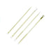 Stainless Steel Blackhead Remover Tools Set with Pimple Extractors 4 Pieces - Gold