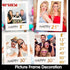 1Th 18Th-60Th Photo Booth Props Picture Frame Wedding Birthday Party Decoration - Happy 1ST
