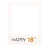 1Th 18Th-60Th Photo Booth Props Picture Frame Wedding Birthday Party Decoration - Happy 18TH
