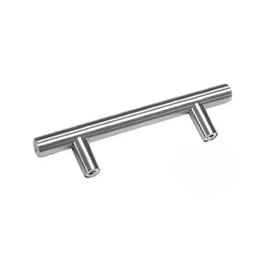 Silver Kitchen Cabinet Door Handles Matte Black Stainless Steel Door Drawer Pull T Bar - 500mm/320mm