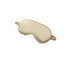 Pure Soft Silk Eyeshade Blindfold Sleep Eye Mask Cover Light Shade Travel Relax - Gold
