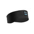 Wireless Bluetooth Eye Mask Headphones Sleep Headband for Relaxation and Meditation - Black