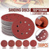 125X 125mm 5" Sanding Discs 60 80 100 120 240 Grit Orbital Sander Pads - 100 Grits