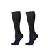 L/XL Compression Socks Women Men Nursing Travel Sport Stocking Running - Black