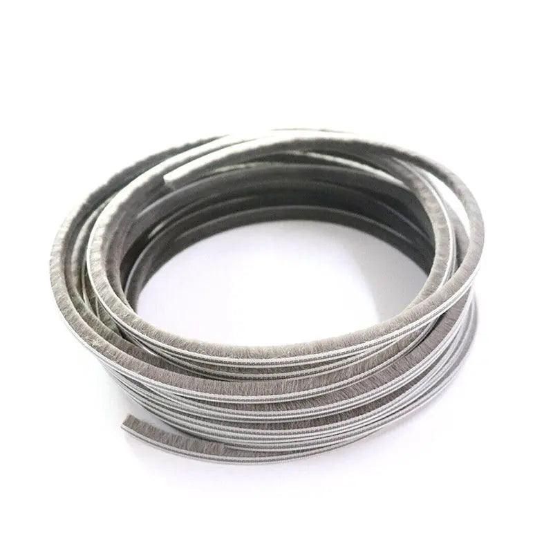 10M Hairy Seal Brush for Door & Window Draught Exclusion - 5x6mmÃ¯Â¼Ë†10MÃ¯Â¼â€°