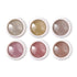 6 Colour Nail Mirror Effect Powder High Pigment Glitter Nail Art Dust Manicure A - 6PCS