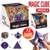 Variety Changeable Magnetic Magic Cube 3D Hand Flip Puzzle Anti Stress Toys Gift - Colourful Pattern