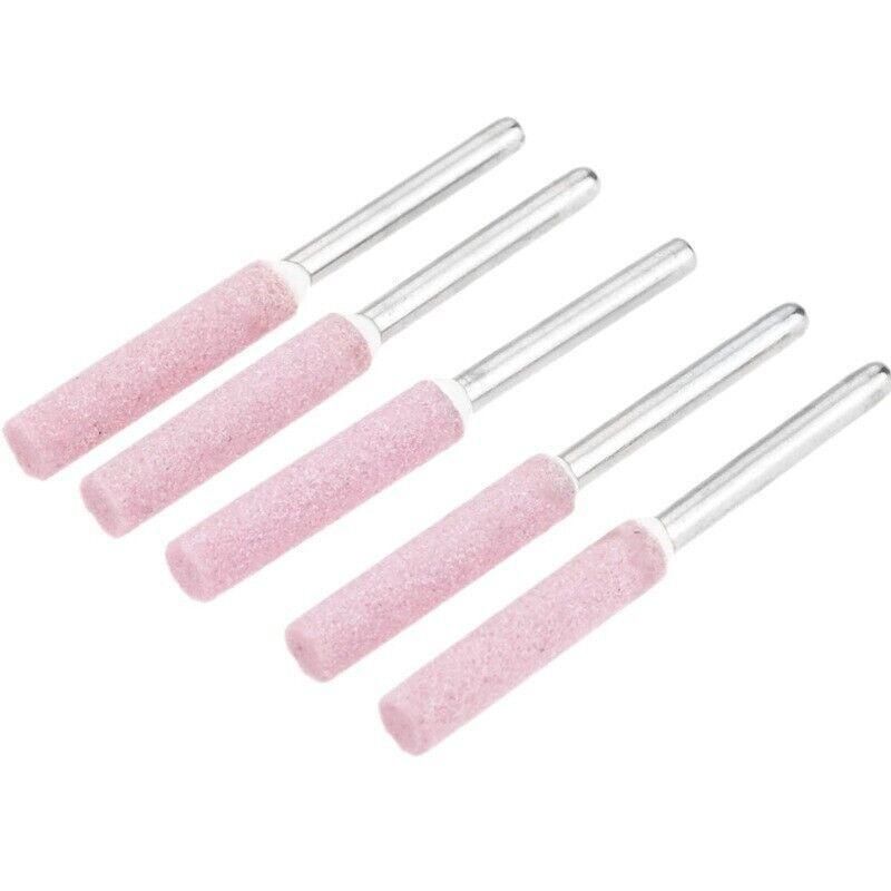 10 Pack Chain Tool Sharpener Grinding Stones for Rotary Bit Kits 4/4.8/5.5mm - 3MM X 4MM
