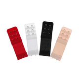 2 Hooks Underwear Extension Bra Buckle Bra Extender Hook Brassiere Strap - White
