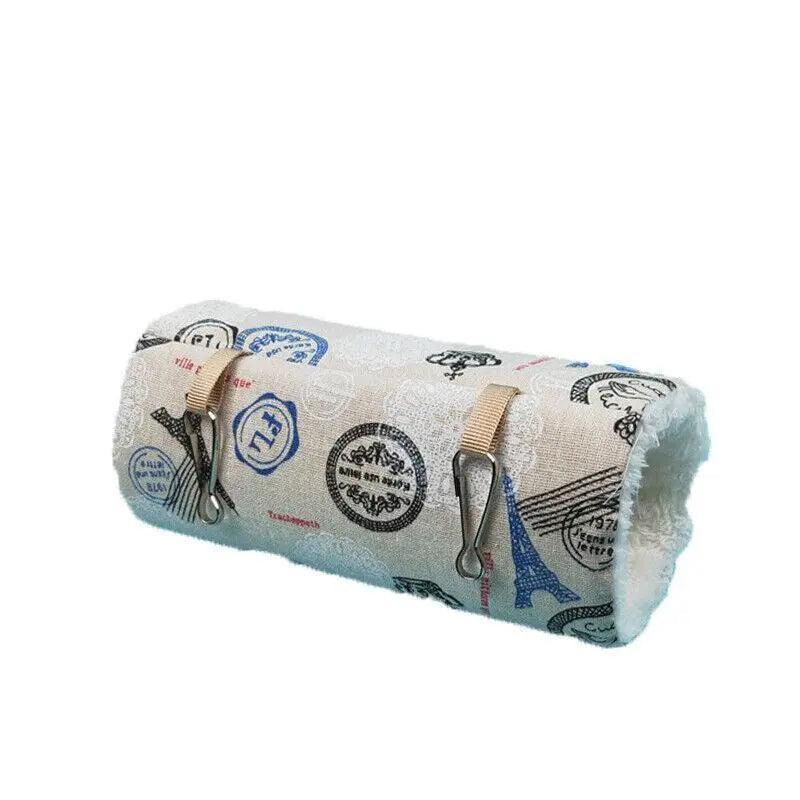 Pet Tunnel Hammock Linen Plush Cotton Cage Hanging Guinea Pig Hamster Warm Sleep - Key Tower
