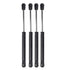 4PCS 80N Gas Strut Kitchen Cabinet Cupboard Door Hinges Stays - Black