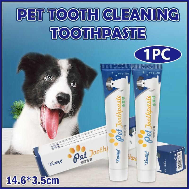 Vanilla-Flavored Edible Toothpaste for Dogs - Oral Care & Fresh Breath