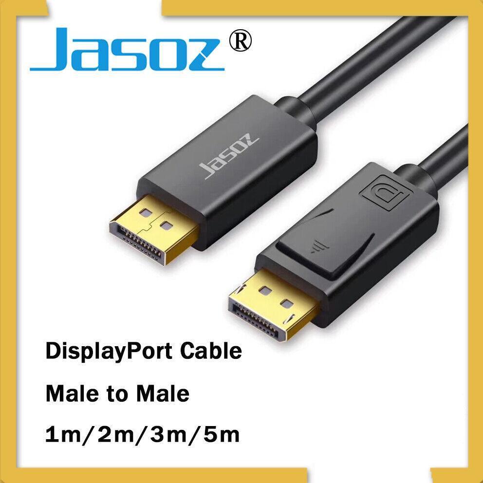 DisplayPort Cable 4K DP to DP Male to Male Lead for PC Monitor Projector 1M–5M - 2 M