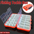 Waterproof Fishing Tackle Box Plastic Storage Case Rock Fishing Gear Organizer