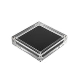 5PCS Acrylic Transparent Jewelry Display Case Necklace Earring Ring Bracelet - 10.3x10.3x2cm