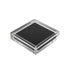 5PCS Acrylic Transparent Jewelry Display Case Necklace Earring Ring Bracelet - 10.3x10.3x2cm