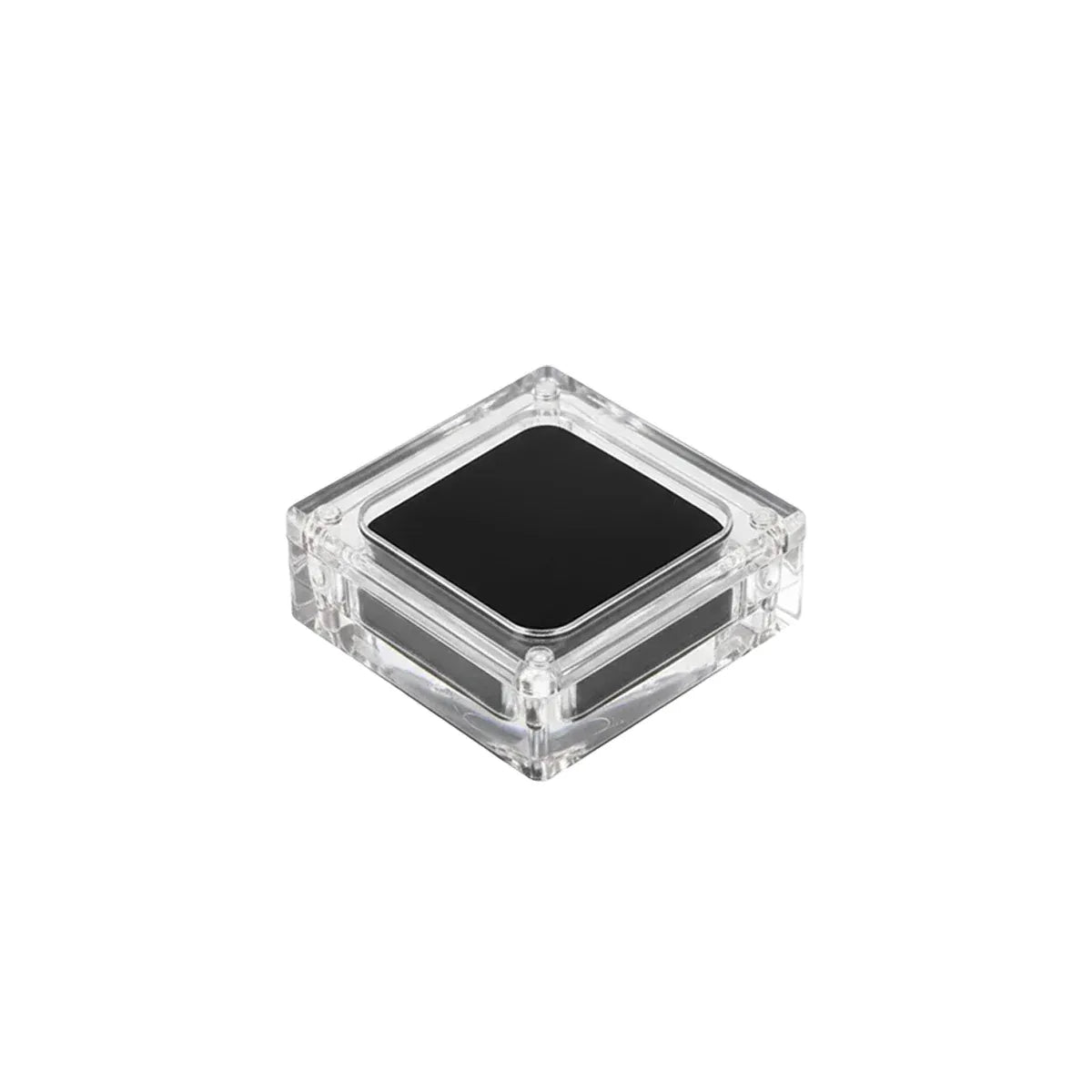 5PCS Acrylic Transparent Jewelry Display Case Necklace Earring Ring Bracelet - 5.8x5.8x2cm