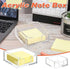 4 Inch Sticky Note Holder Clear Sticky Note Box Home Office Hotel Organization