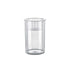 Hydroponic Plant Vase Cylindrical Straight Design Fish Tank for Home Decor - 20cmx10cm