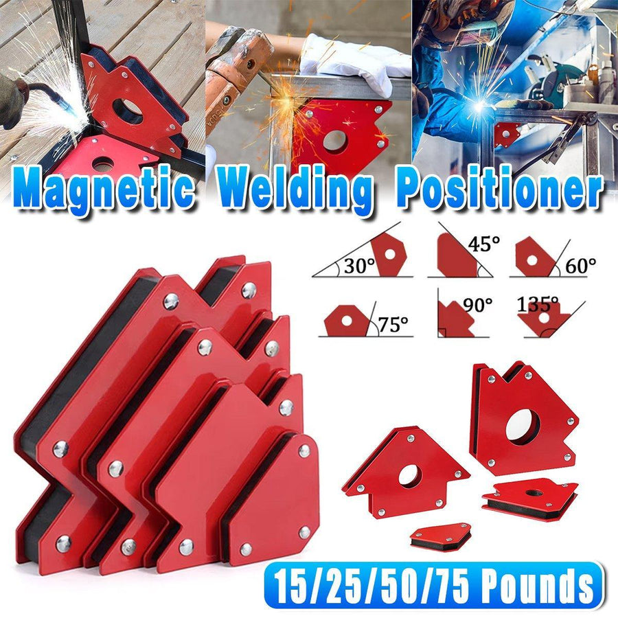 Strong Magnetic Welding Locator Multi-Angle Right Angle Welding Bracket Tool - 75 Pounds