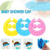 Adjustable Shampoo Shield Bath Hat with Ear Cover for Hair Washing Protection - Yellow