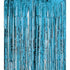 Metallic Tinsel Curtain Foil Backdrop Function Party Decoration Birthday Event - Lake Blue