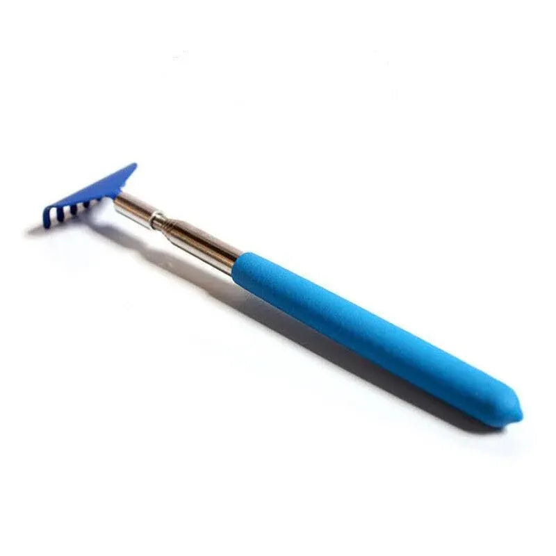 Back Scratcher Extendable Metal Claw Telescoping Backscratcher Massager Extend - Blue