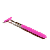 Back Scratcher Extendable Metal Claw Telescoping Backscratcher Massager Extend - Pink
