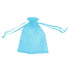 Organza Bag Sheer Bags Jewellery Wedding Candy Packaging Sheer Bags 13*18 cm - Lake Blue