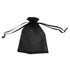 Organza Bag Sheer Bags Jewellery Wedding Candy Packaging Sheer Bags 13*18 cm - Black