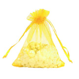 Organza Bag Sheer Bags Jewellery Wedding Candy Packaging Sheer Bags 13*18 cm - Gold